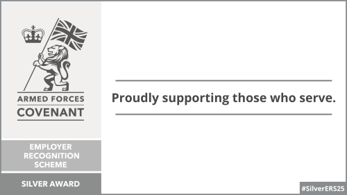 Sirius awarded Armed Forces Covenant Silver Award