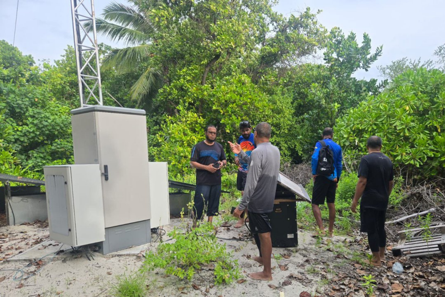 Minister visits UNESCO Maldives site